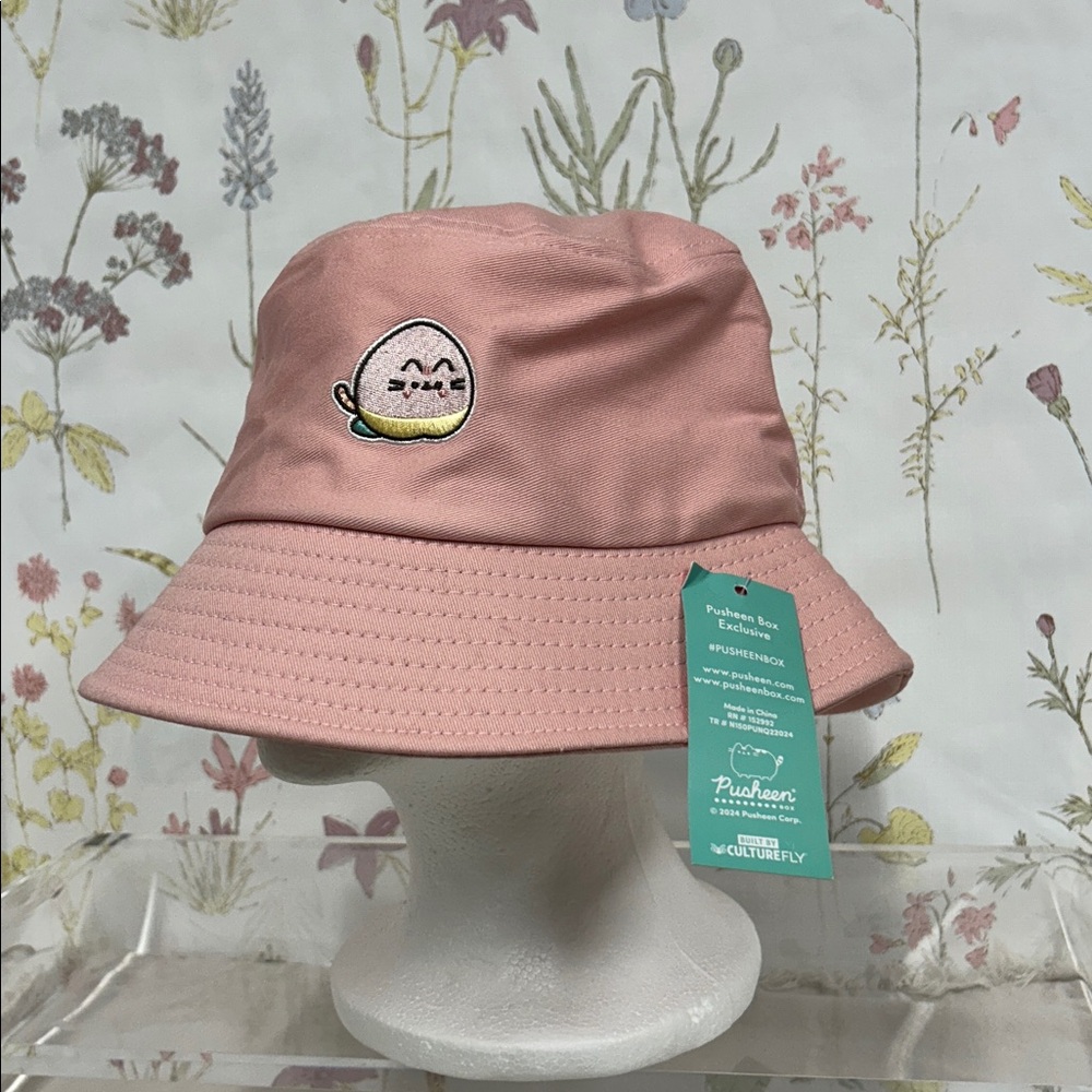 🍑Pusheen Box Exclusive 2024 Summer Peachy Bucket Hat